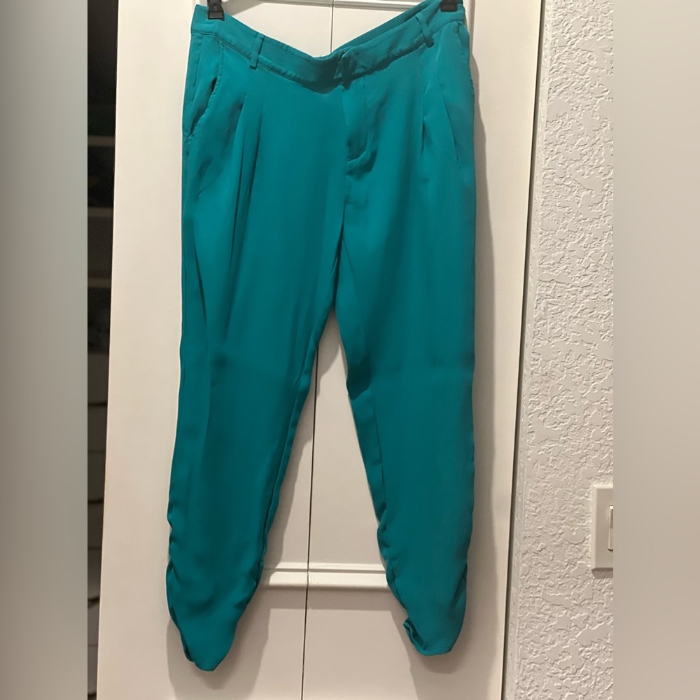 Parker pants women 100% silk